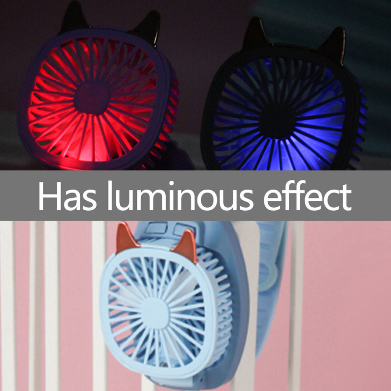 Fan Watches, Mini Silent Electric Personal Watch Cooling Wrist Fan (Blue)