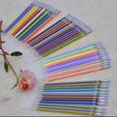 48 Colors Gel Pen Refills Glitter Coloring Drawing Markers HOT Craft C1R9