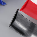Red/ Blue/ Grey Car Tail Decoration Mini Spoiler Rear Trunk Wing Carbon Fiber
