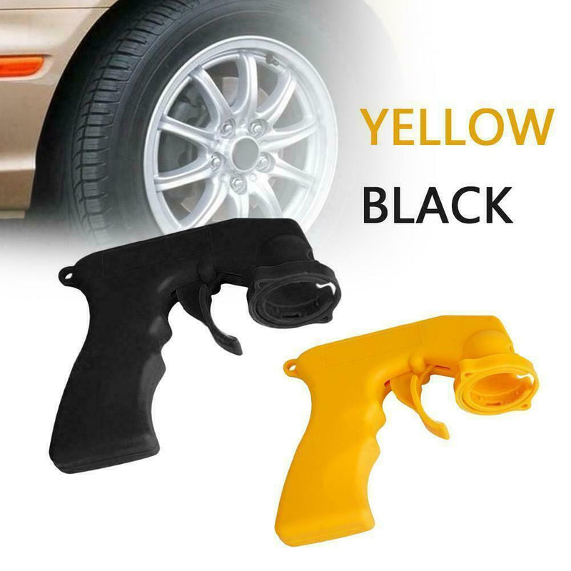 Aerosol Spray Painting Can Gun With Full Grip Locking C1L5 PP Nice Trigger N5W0