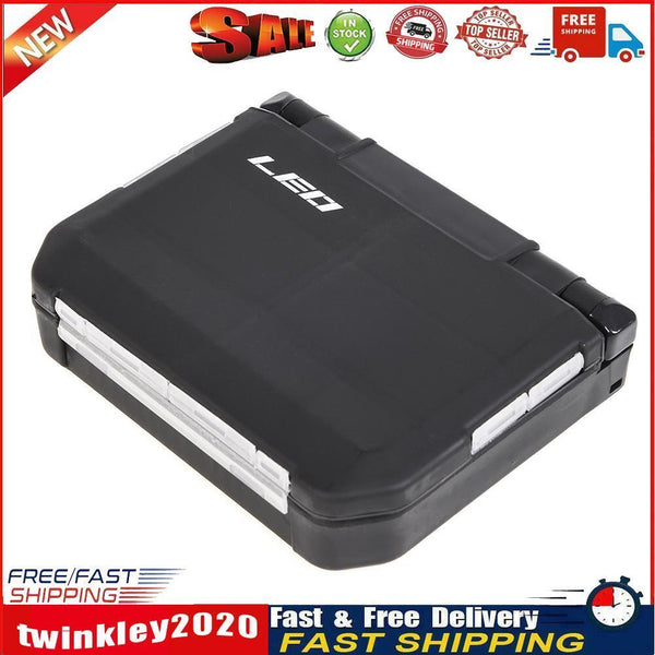 LEO ABS Fishing Lure Bait Storage Box Fishing Tackle Hook  Pouch (L) Newly