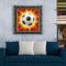 Art DIY 5D Shining Football Full Round Drill Picture Mosaic Diamond Painting Kit