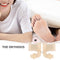 1 Pair Toe Thumb Separator Soft Pedicure Socks Hallux Valgus Corrector Foot Care