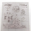 Christmas Ornaments DIY Scrapbook/Photo Album Craft Silicone Clear Stamps
