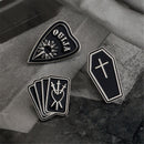 Gothic Spells Dripping Oil Punk Badge Brooch Clothes Lapel Pin Enamel Pins