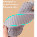 Soft Exfoliating Bathing Sponge Scrubber Exfoliating Massager Tool (Grey)
