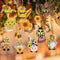 #A 10pcs Pendants Single Side 5D DIY Hanging Ornament Cartoon Christmas Decorati