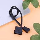 5x2pcs 4pin IDE Molex to 1-Port 3Pin/4Pin  Cooling Fan Splitter Power Cable