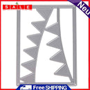 Pennant Metal Cutting Dies Stencils DIY Scrapbooking Embossing Craft Gifts-14737