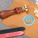 25mm Time Round Retro Seal Wax Seal Stamp Head Fire Paint for Wedding Invit