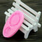 Woman Cameo Mirror Fondant Moulds Cake Decorating Mold Bakeware Frame B3C7 G2Z3