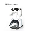 Acrylic Gamepad Stand for PS4/Xbox One/NS Series Controllers Holder (Black)