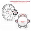 Aluminum Alloy MTB Bicycle Threaded Freewheel Hub Brake Adapter for 6 Bolt