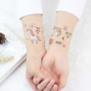 12pcs Cartoon Horse Waterproof Temporary Tattoo Stickers Children Body Art Newly