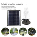 10V 400L/H Solar Panel Powered Water Pump Kits for Aquarium Fountain Pond Lawn