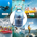 PVC Bags 20L Swimming Trekking Drifting Waterproof Storage Pouch (Blue)