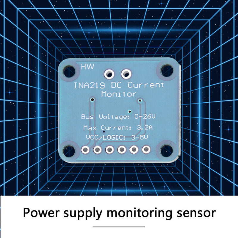 HW-831 INA219 I2C Bi-Directional Current Power Supply Sensor Breakout Module