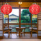 Waterproof Blessing 10 inch Chinese Tassel Lanterns Festival Decor (1pc) Newly