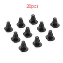 qiheiyipian 4 / 7mm Schlauchendstopfen 1/4 Zoll Schlauchstopfen für die Gartenbe