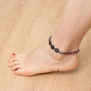 Metabolism Hematite Anklet Jewelry Gift Magnetic Therapy Anklet for Women Men