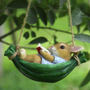 Tree Pendant Swing Rabbit Rabbit Statue Household Ornament Garden Decoration