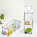 500ml Milk Water Bottles Transparent Portable Home Milk Bottles Mugs D2F2 E6B4