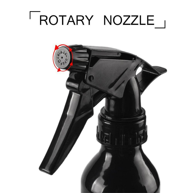 250mL Aluminum Professional Tattoo Bottle Permanent Makeup Sprayer (Black)