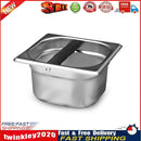 Stainless Steel Coffee Residue Knock Box Coffee Grounds Grind Bucket (A S) Newly