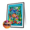 DIY Paper Painting Clownfish Part Special Shape Diamond Mosaic Painting Kit