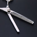 7"" Stainless Steel Professional Pet Dog Salon Scissors Puppies Fur Hair Tri