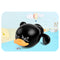Cute Duck Baby Water Bathing Toys Chain Clockwork Kids Beach Toys (Black) Newly