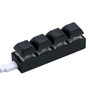 4 Keys OSU Mini Mechanical Keyboard Programmings Macro Keypad Gaming D1H3