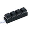4 Keys OSU Mini Mechanical Keyboard Programmings Macro Keypad Gaming D1H3