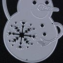 Snowman Cutting Dies Stencils Scrapbook Embossing DIY Craft Album Card Gift