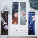 Universal Poetry Bookmarks Set 30 Pcs Pack - Cute Astronaut Poems-Boo Space F3F3