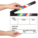 Colorful Clapperboard Action Slate Clap Movie Director's Clapboard TV Film