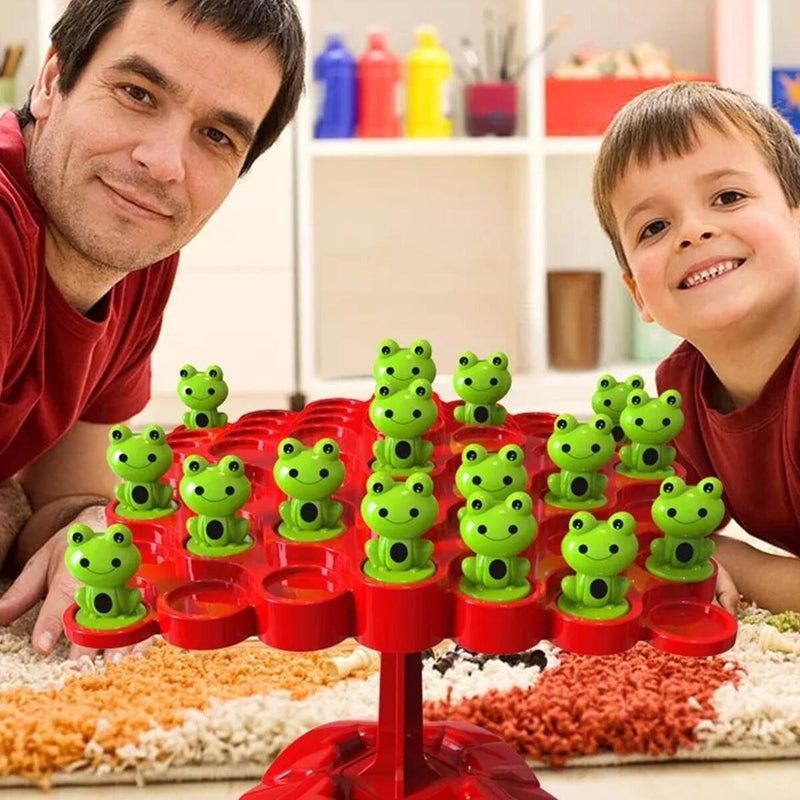 Balanced Tree Frog Frog Balance Counting Toys Frog Balance Board Game Gift`