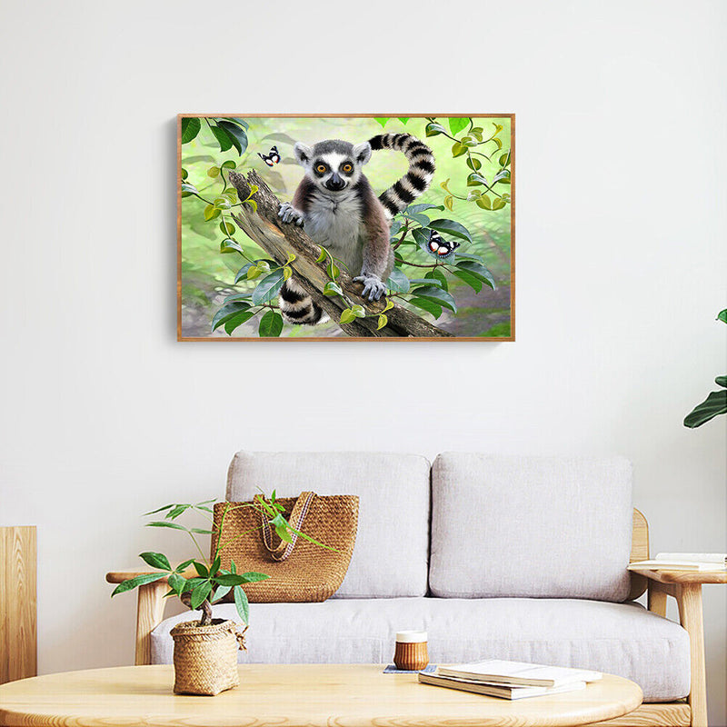 Full Drill Rhinestone Picture Craft DIY Animal 5D Mosaic Diamond Painting Poster