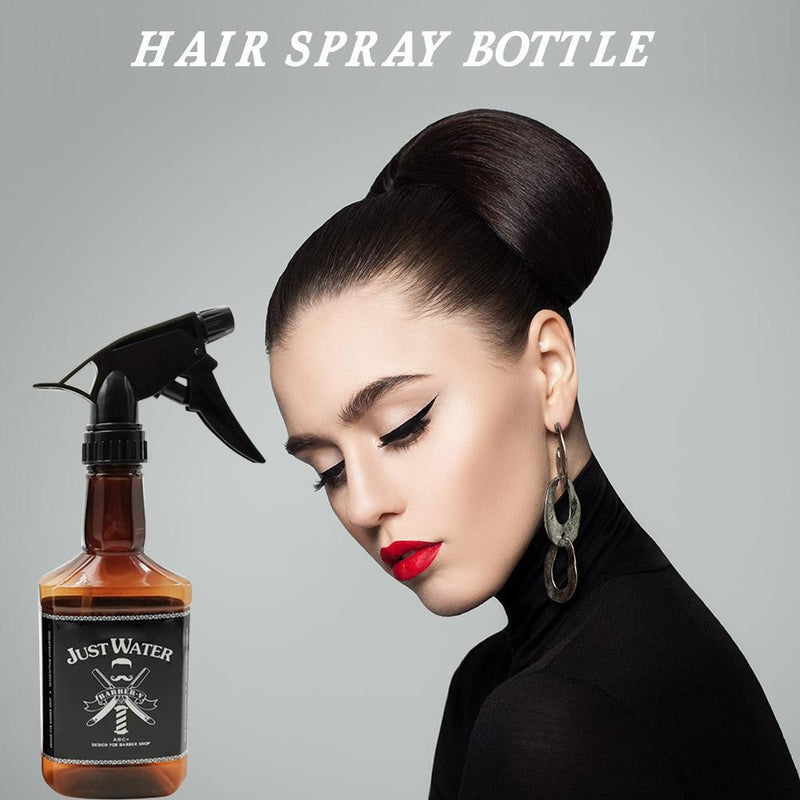 350ml Retro Hairdressing Spray Bottle Oil Head Watering Can Hair Water Spraye