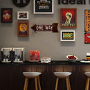 ONE WAY Metal Retro Tin Sign Art Poster Iron Painting Home Decor Accessories