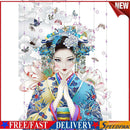 5D Kit Rhinestone DIY Geisha Woman Full Round Drill Diamond Painting Craft