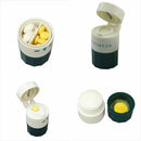 Pill Medicine Crusher Grinder Splitter Tablet Divider W4V6 Layer Box K9A7