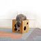 Corrugated Paper Cats House Scratcher Toys Nest for Kitten Cat Sleeping Bed