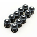 10pcs Nylon Car Interior Door Trim Panel Fastener Practical Rivets 7L6868243