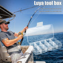 Double Layer Plastic Bait Lure Sorting Box Fishing Tackle Accessory Organiz