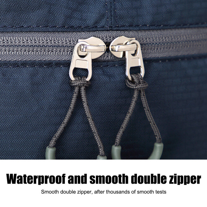 40L Waterproof Travel Cycling Camping Backpack with Rain Cover (Royal Blue)