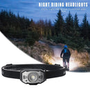 BORUiT LED Headlamp XPG2 3030 210LM Waterproof Wave Sensor Headlight Flashlight