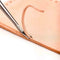 Steel U-shaped Leather Groover Hand Leather Edge Skiving Groover M1G2 Craft N6W3