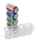 Kitchen Refrigeration Storage 4 Holes Beer Coke Sprite Drink Bottle Fridge Rack