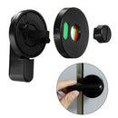 Indicator Buckle Partition Public Toilet Indicator Lock Black Door Lock Handle